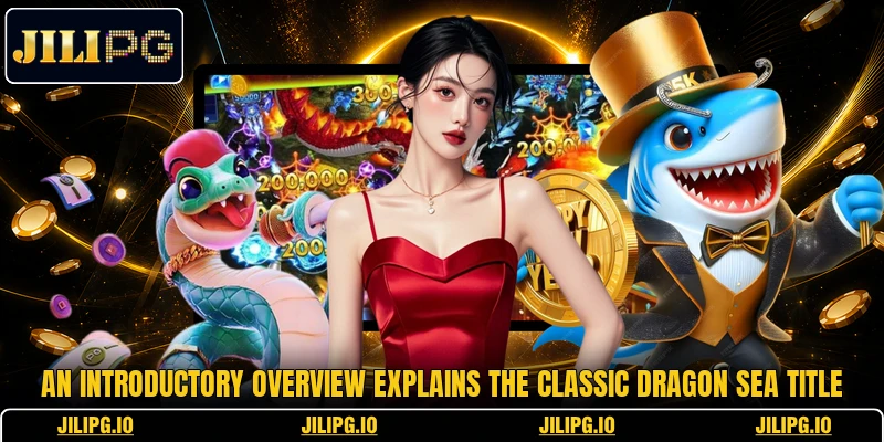 An introductory overview explains the classic Dragon Sea title An introductory overview explains the classic Dragon Sea title