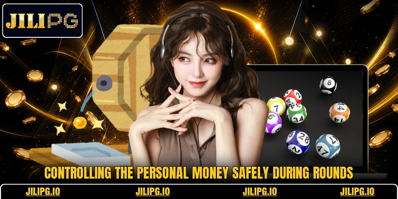 Controlling the personal money safely during rounds Controlling the personal money safely during rounds