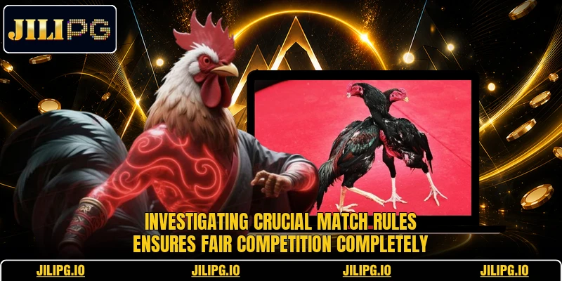 Investigating crucial match rules ensures fair competition completely Investigating crucial match rules ensures fair competition completely