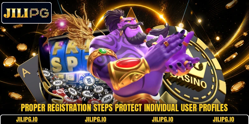 Proper registration steps protect individual user profiles Proper registration steps protect individual user profiles