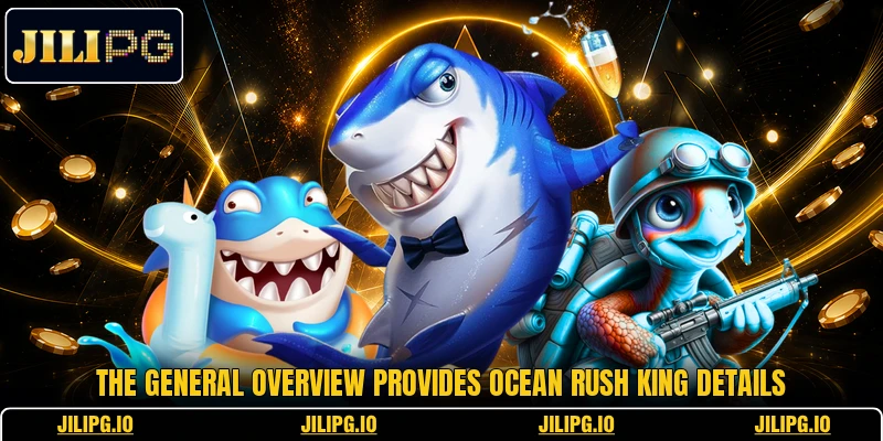The general overview provides ocean rush king details